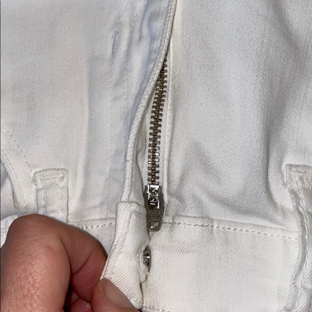Sneak Peek White Skinny Jeans - Picture 8 of 9